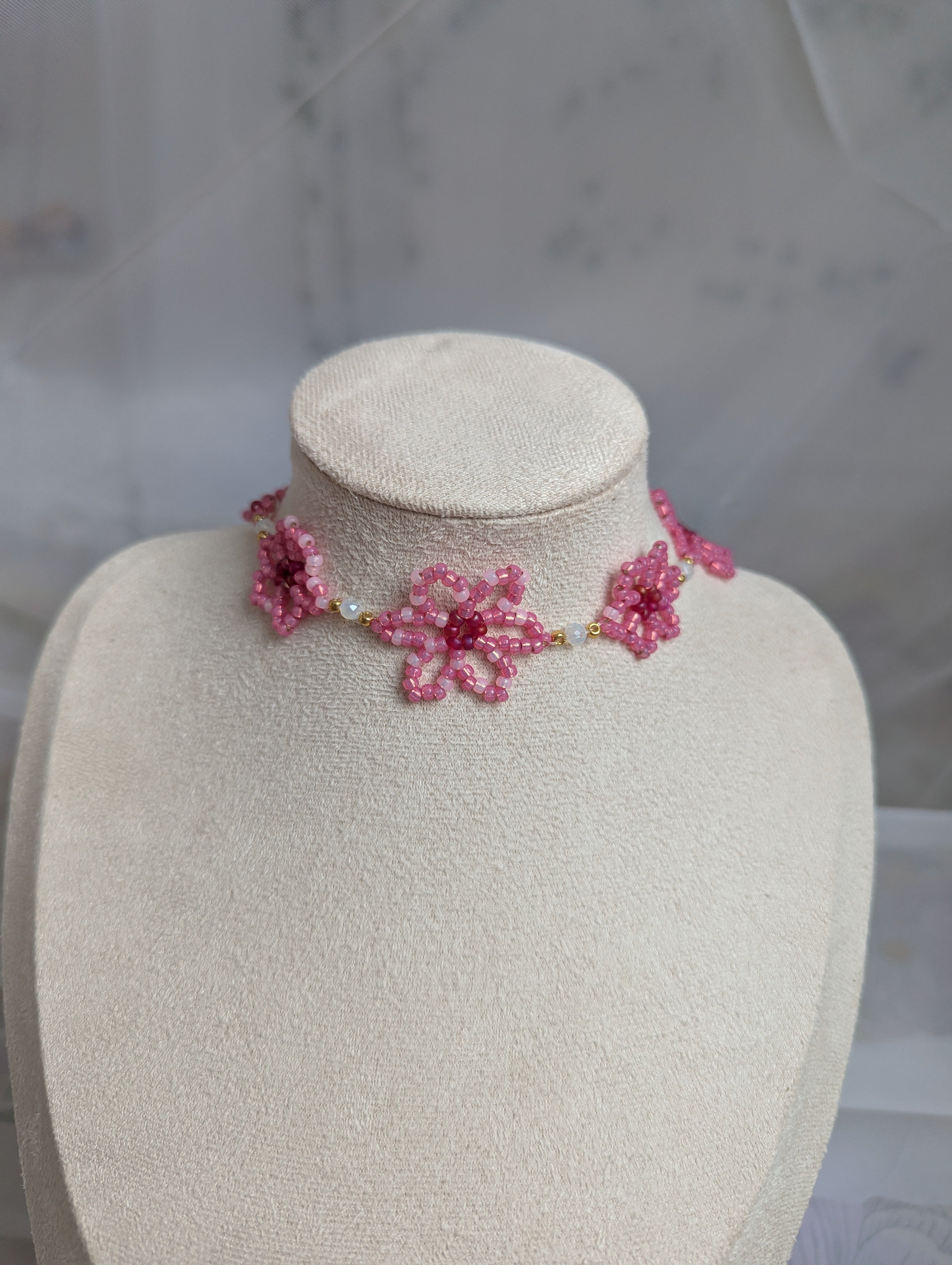 Hibiscus Tropical Bloom Choker
