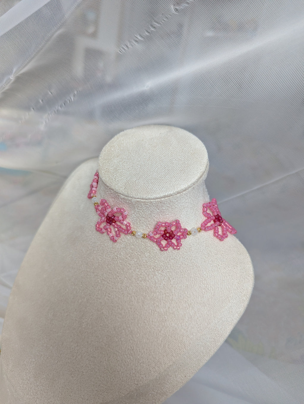 Hibiscus Tropical Bloom Choker