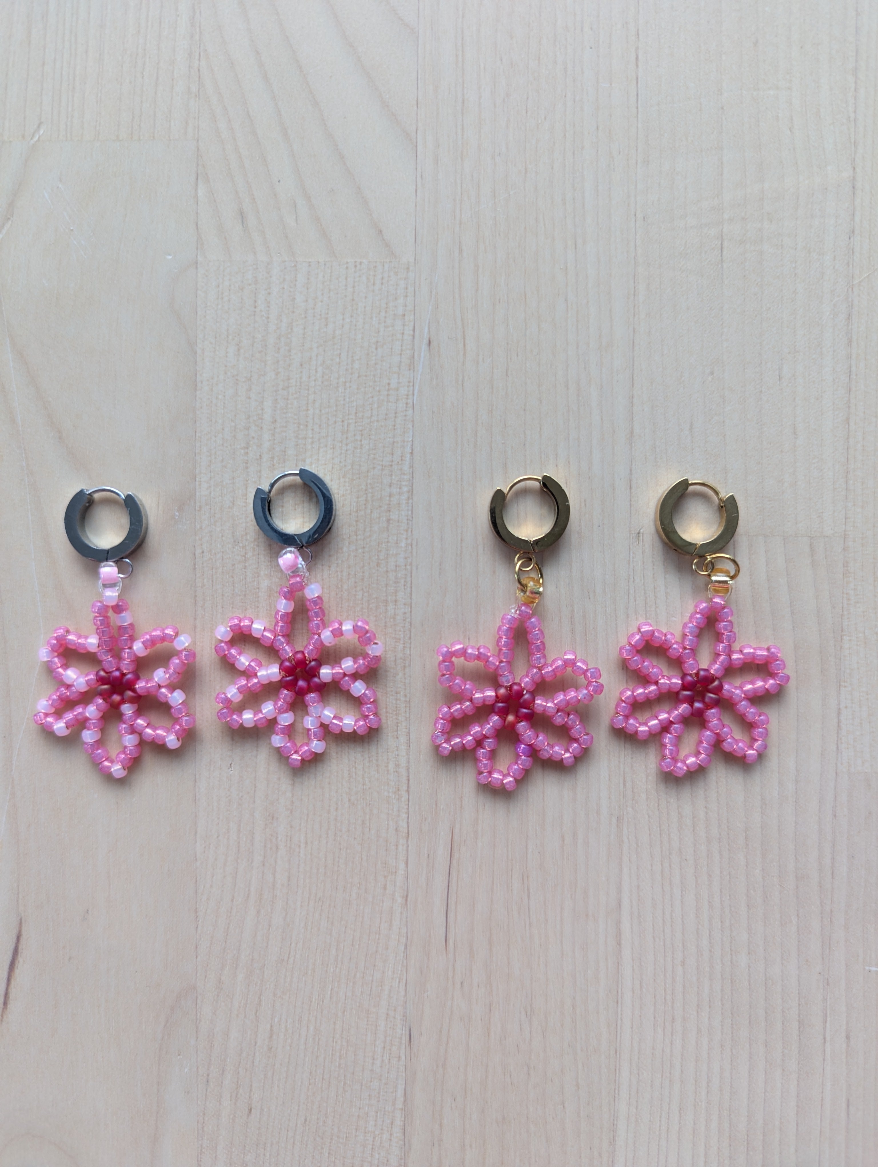 Hibiscus Tropical Blooms Earrings